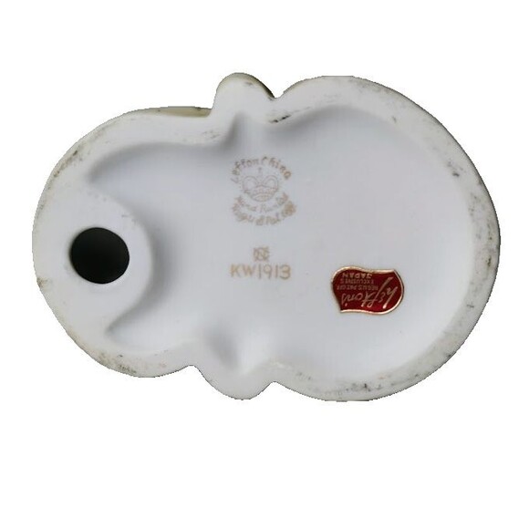 Lefton China Little Boy With Bucket and Duck KW1913 Japan 6 Inch - Picture 3 of 4